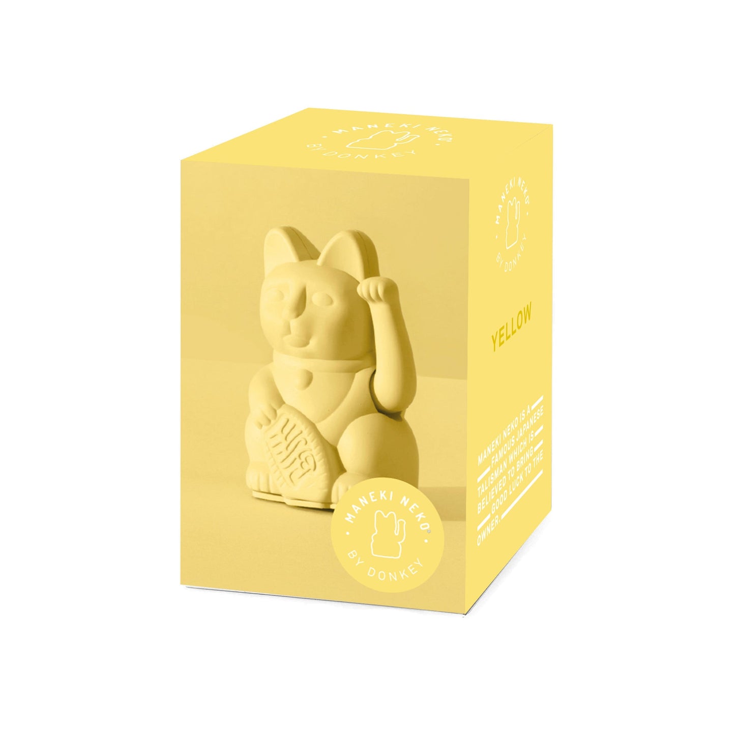 Mini Lucky Cat צהוב בהיר