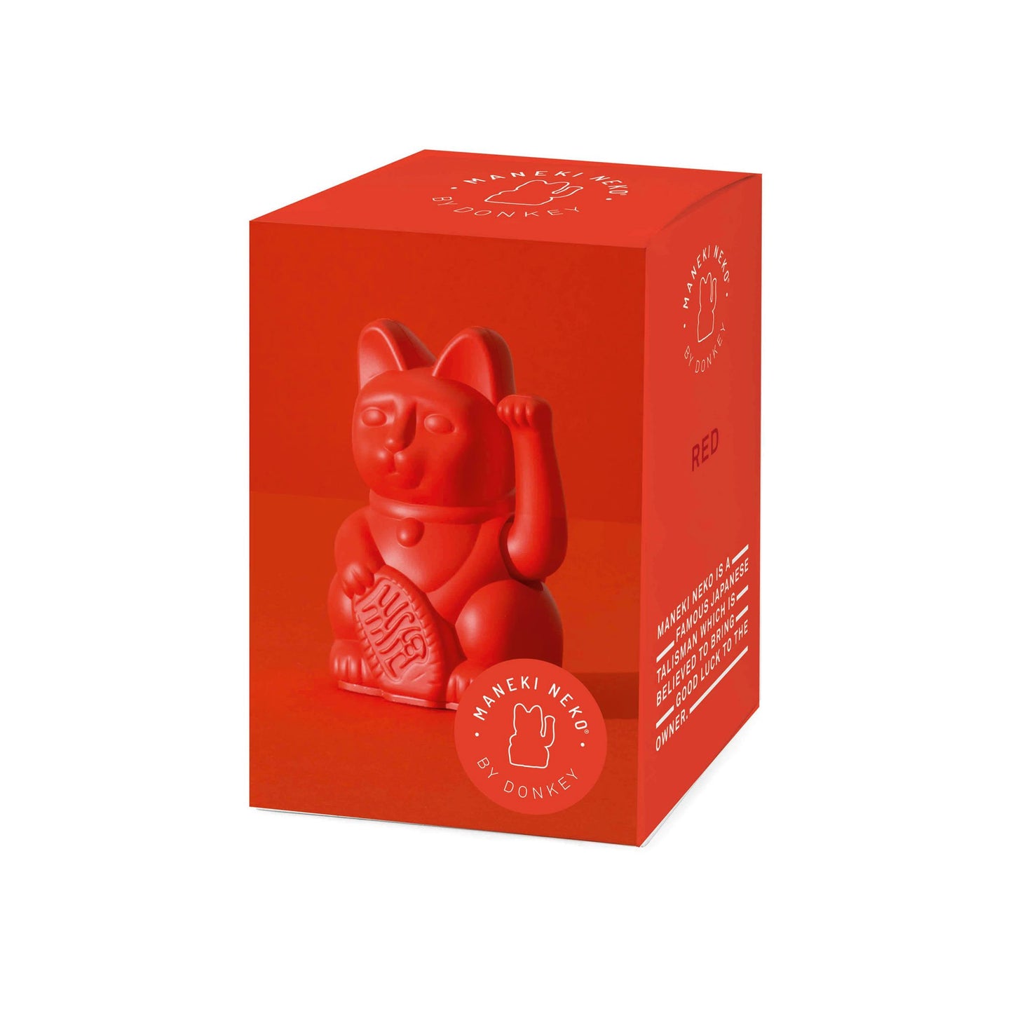 Mini Lucky Cat אדום