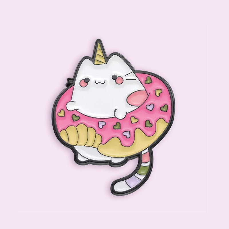 סיכת אמייל Catnicorn