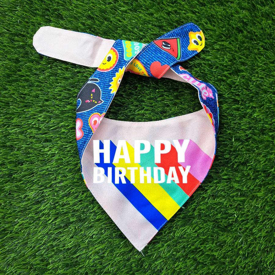 בנדנה Happy Birthday
