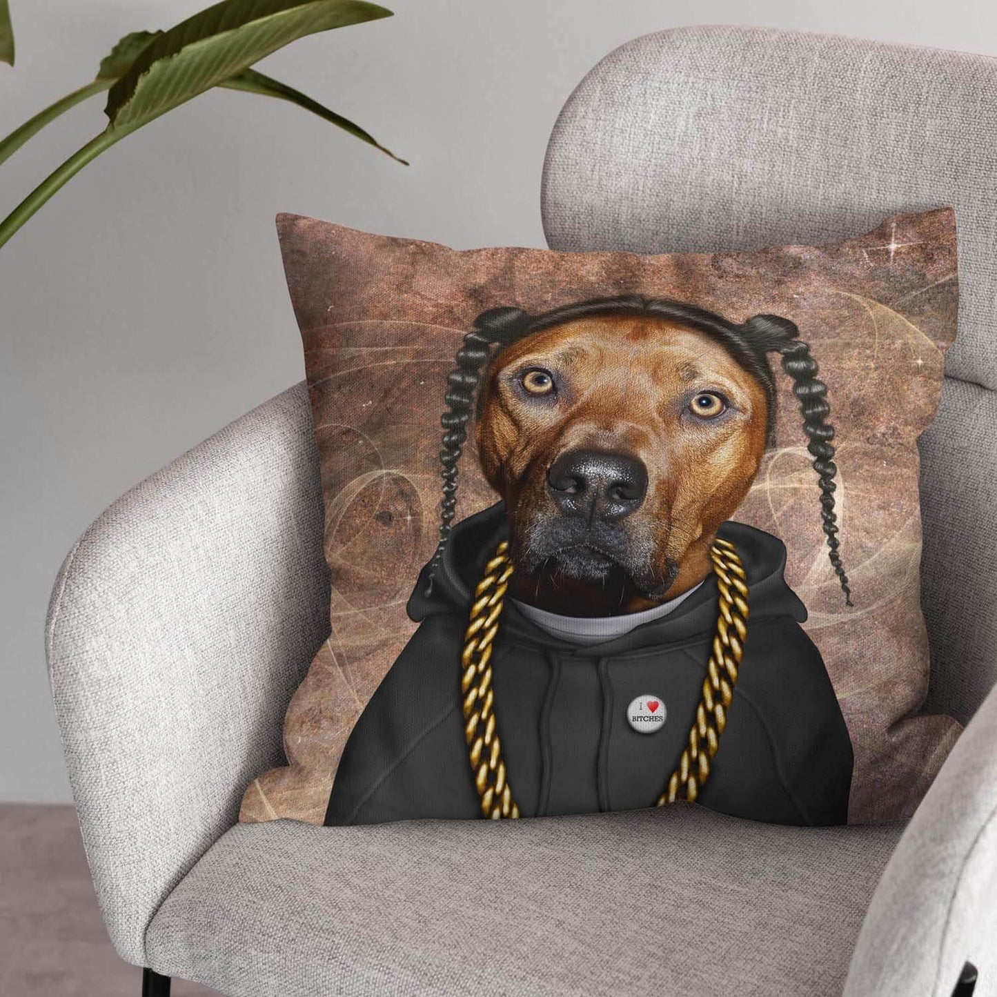 כרית Rap - Pets Rock
