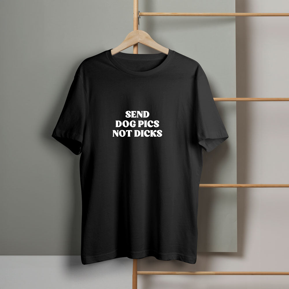 חולצה Send dog pics not dicks