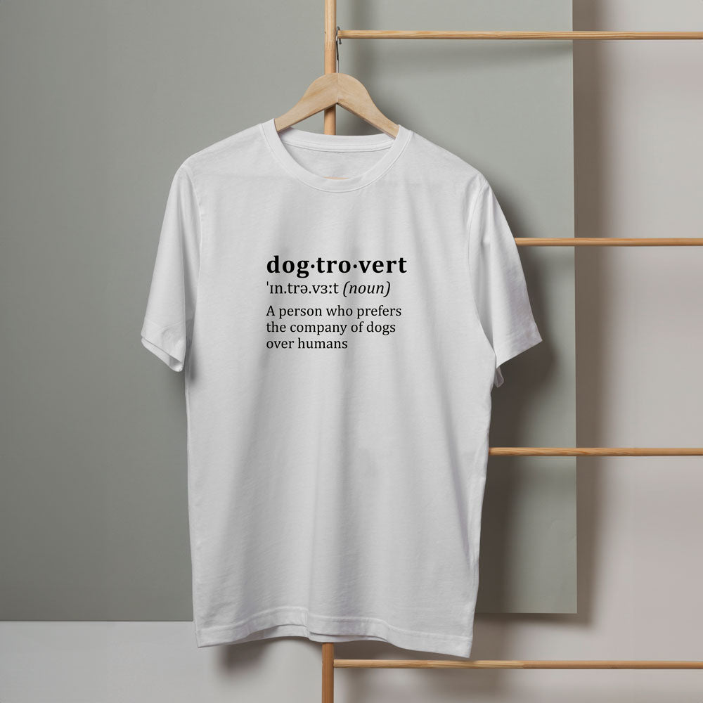 חולצה "Dog- tro- vert"