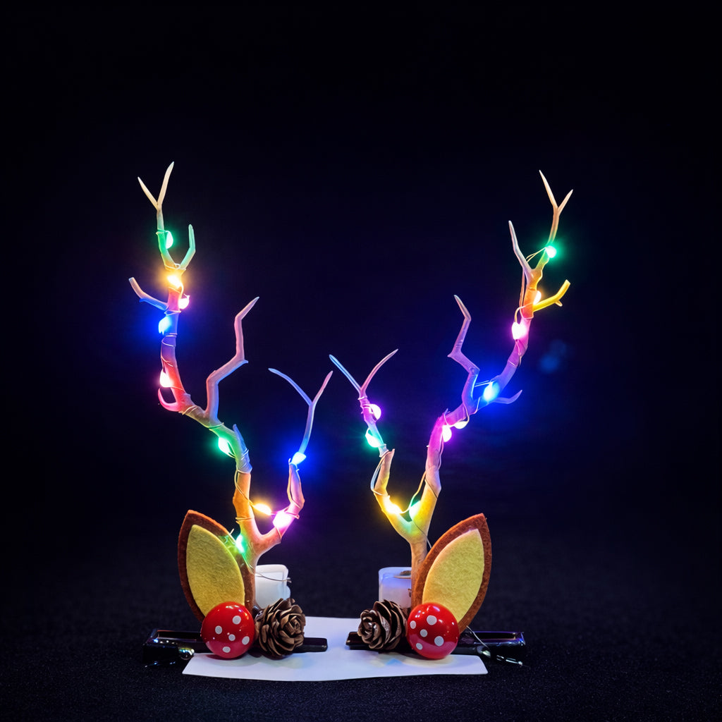 קרני צבי מהבהבות