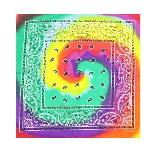 בנדנת פייזלי Tie-Die