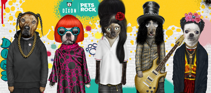כרית Tattoo - Pets Rock