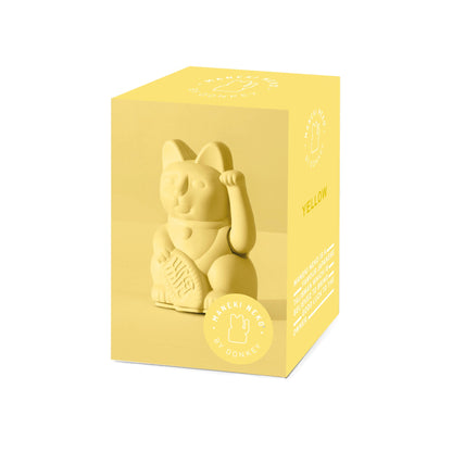Mini Lucky Cat צהוב בהיר