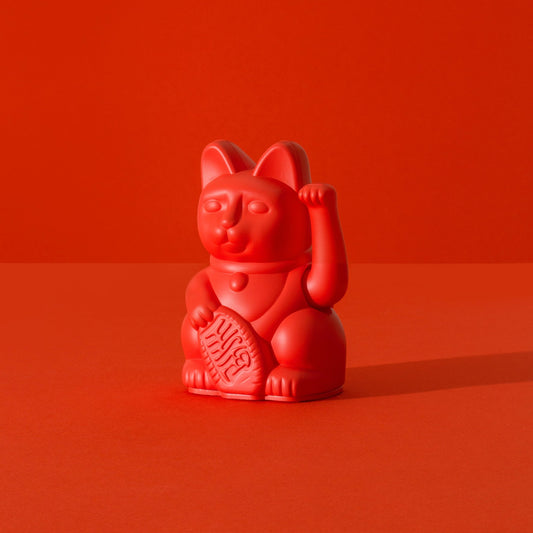 Mini Lucky Cat אדום