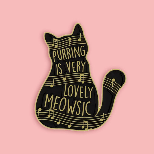 סיכת Purring is very lovely meowsic