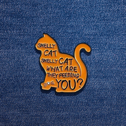 סיכת אמייל - Smelly Cat