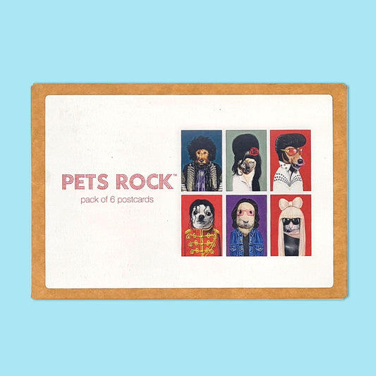 מארז גלויות Pets Rock - זמרים