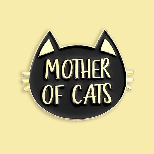 סיכת אמייל Mother of cats
